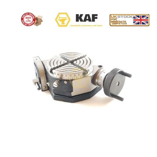 4" 100mm Tilting Rotary Table for Milling Machine | Vertical & Horizontal Indexing