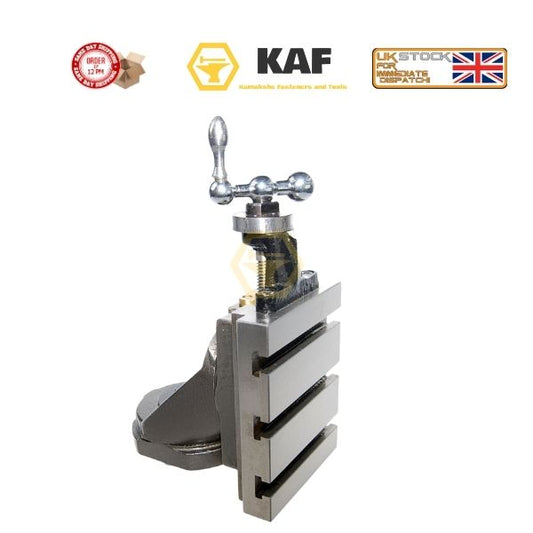 KAF Vertical Milling Slide with 360° Swivel Angle Base for Mini Lathes & Mills