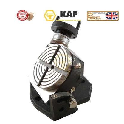 4" 100mm Tilting Rotary Table for Milling Machine | Vertical & Horizontal Indexing